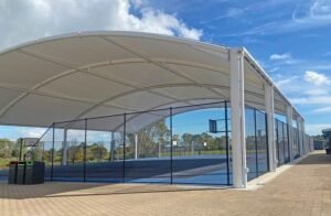 atap membran Lapangan Futsal