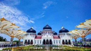 atap membrane masjid