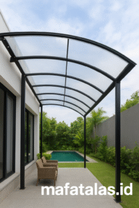 atap membran tembus cahaya