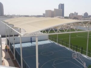 atap membrane lapangan olahraga