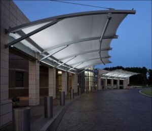 tenda membrane sekolah