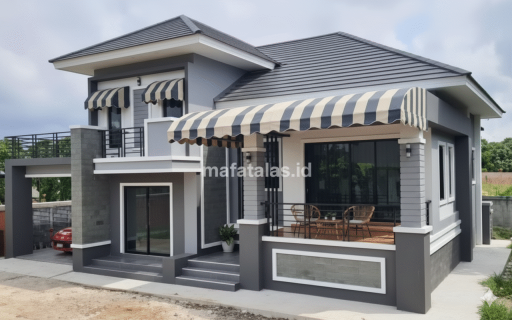 canopy kain rumah estetik