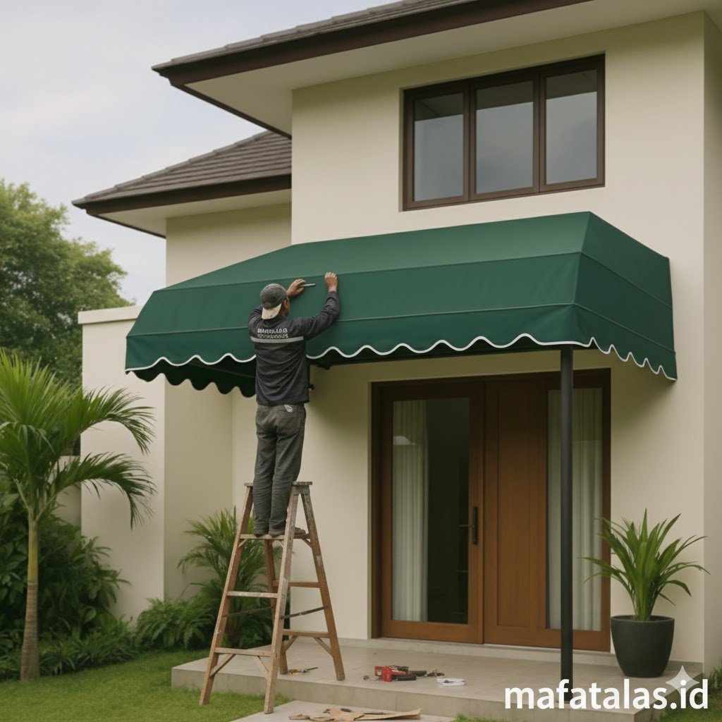 jasa pasang canopy kain depok