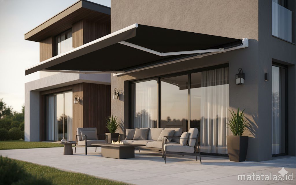 awning gulung minimalis