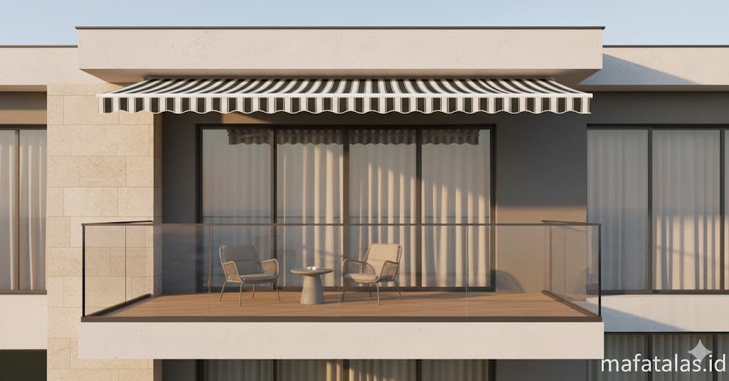 awning gulung balkon