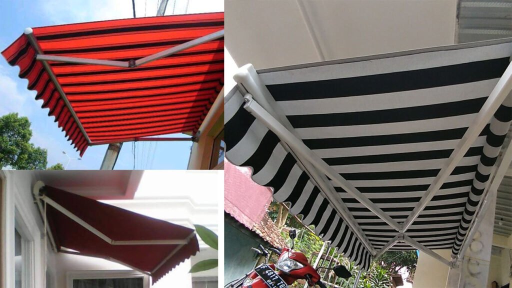 jasa awning gulung depok