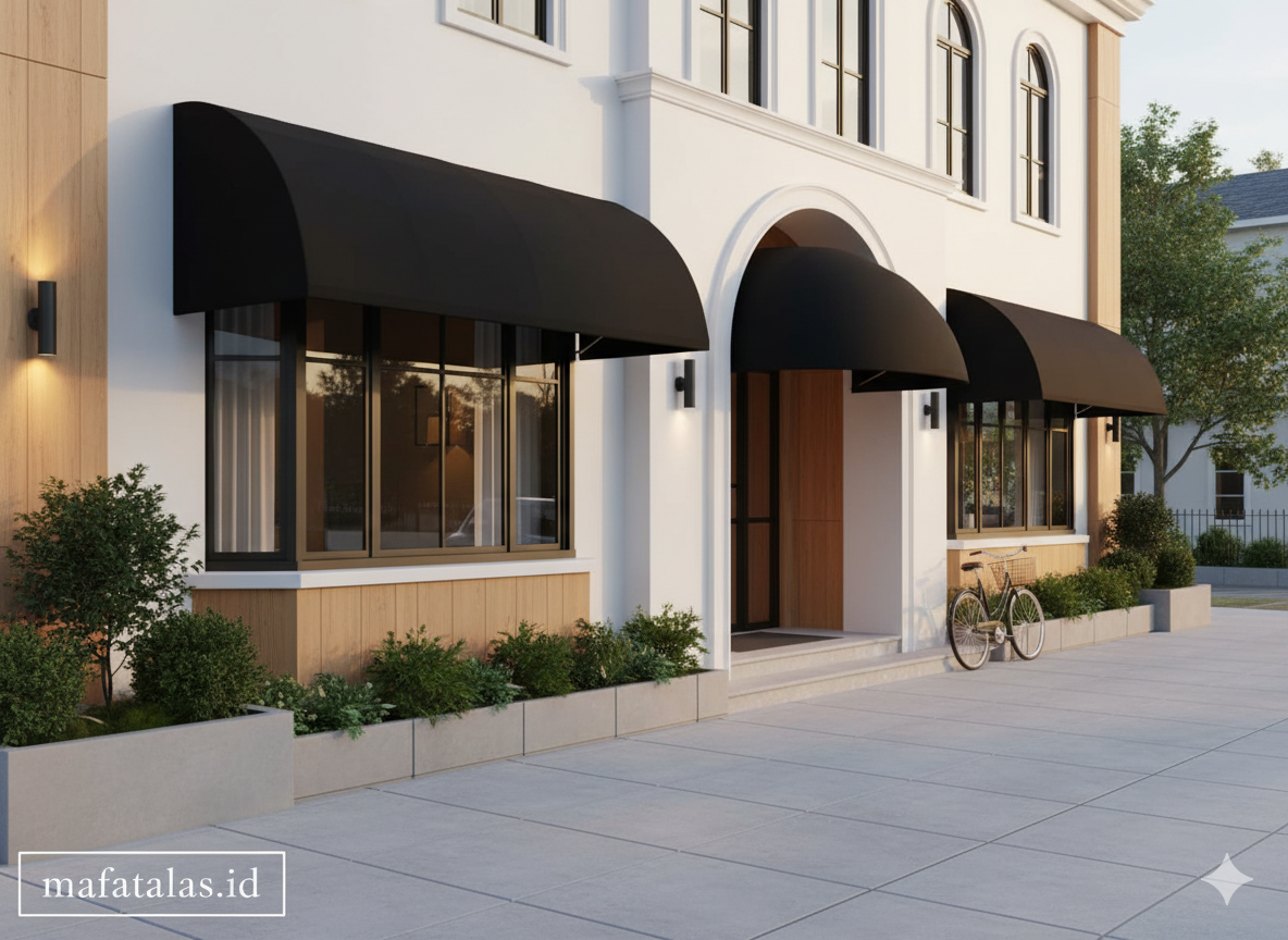 canopy kain rumah di bekasi